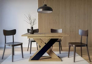 Image Masa extensibila Prospero Xao 160 Artisan Oak/Black