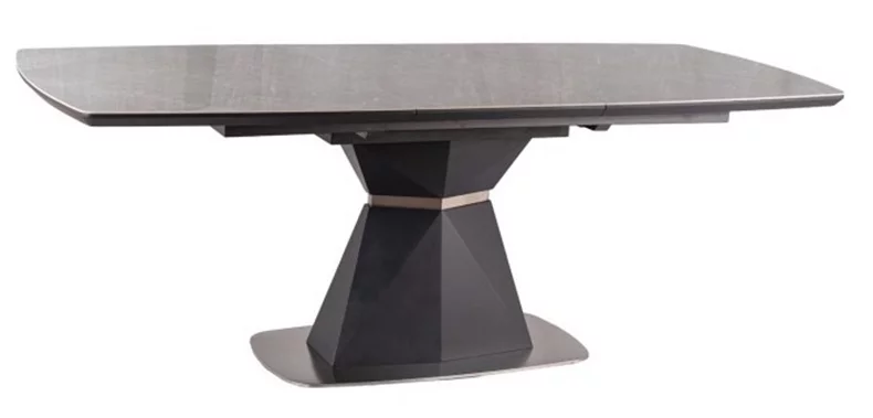 Image Стол раскладной Signal Cortez Ceramic Marble Gray Effect/Matte Anthracite