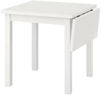 Раскладной стол Ikea Nordviken 74/104x74 White