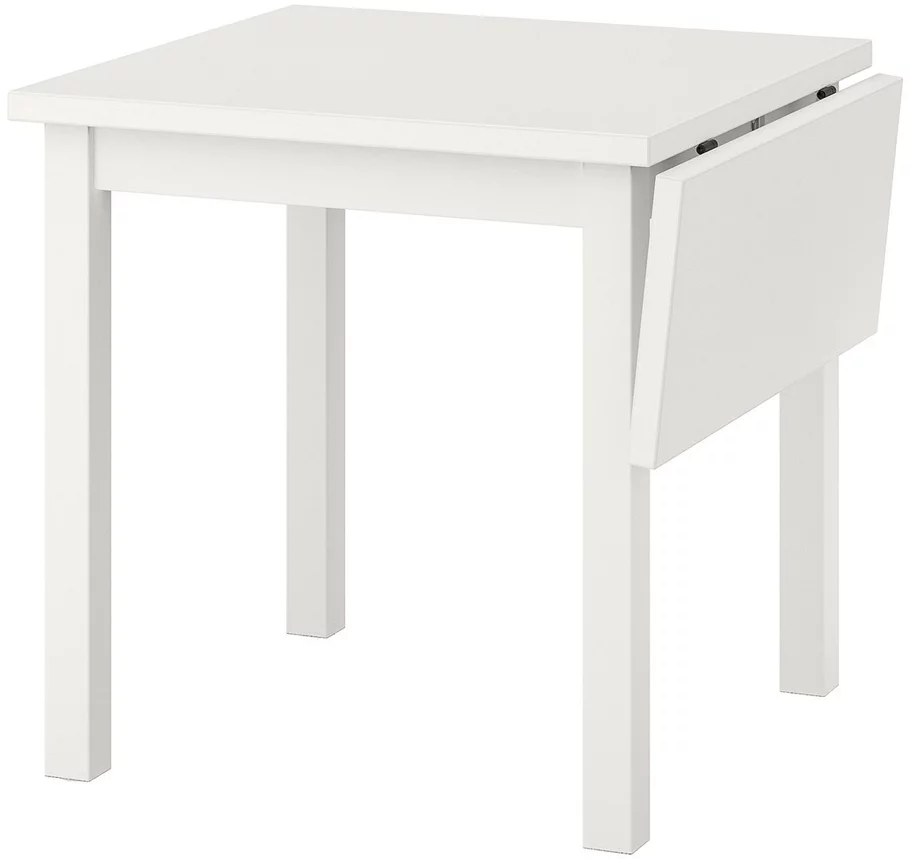 Image Раскладной стол Ikea Nordviken 74/104x74 White