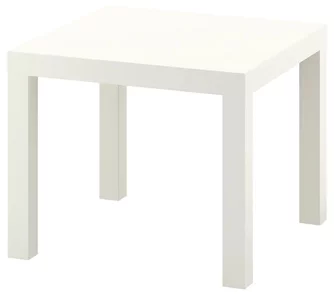 Журнальный столик Ikea Lack 55x55 White