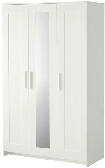 Dulap Ikea Brimnes 117x190 3 двери White