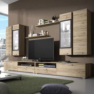 Image Стенка Helvetia Sarah №10 2.8m Sanremo Oak/Anthracite