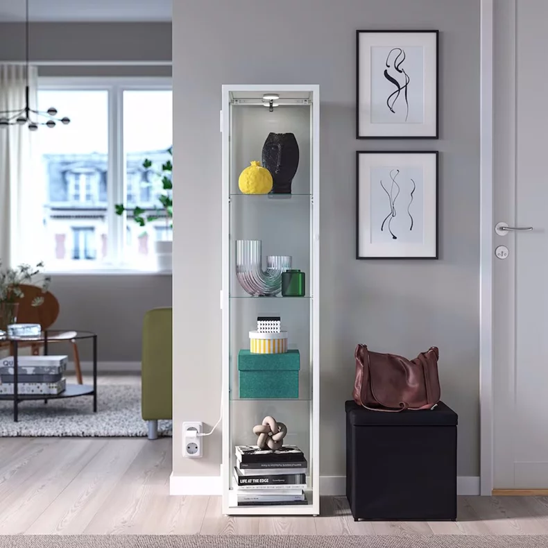 Image Витрина Ikea Blaliden/Strimsav 35x32x151 White