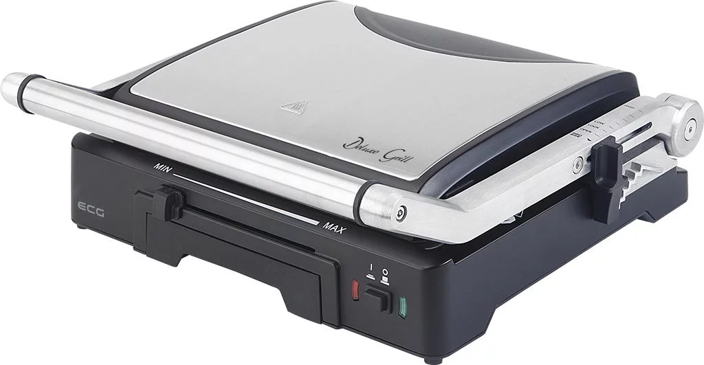Grill electric ECG Deluxe KG 300 Inox/Black