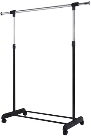 Image Вешалка Costway HW57040 Black/Silver