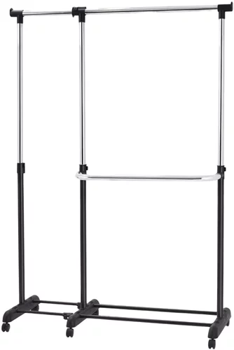 Вешалка Costway HW53834 Black/Silver