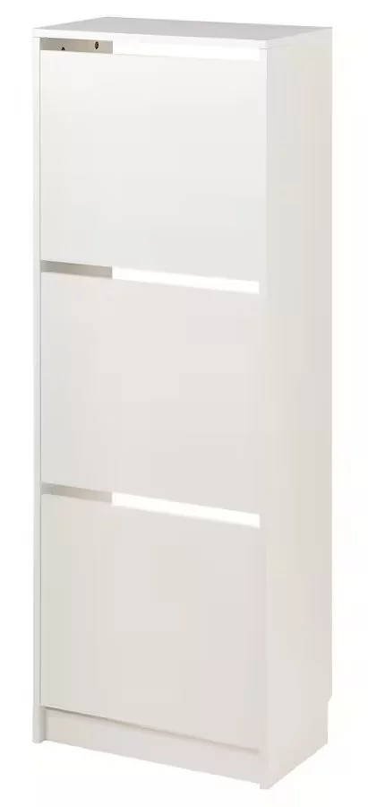 Image Dulap pentru încălțăminte Ikea Bissa 49x28x135 White