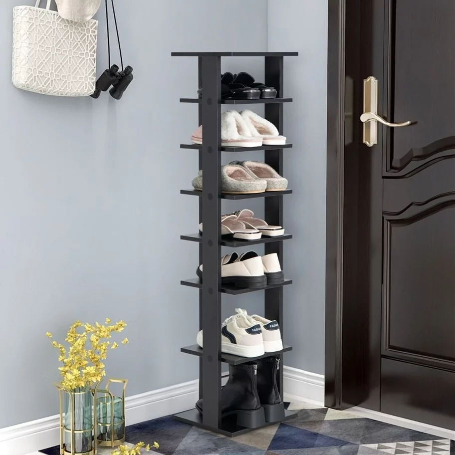 Image Стеллаж для обуви Costway JZ10140DK Black