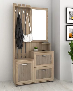 Image Прихожая Marcel Prod Carla Sonoma Oak/Sonoma Oak Truffle