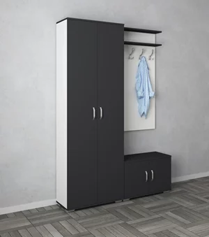 Image Прихожая Haaus Como V8 Anthracite/White