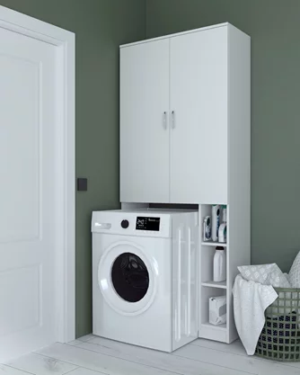 Dulap Marcel Prod MS 2U 85x35x199 White