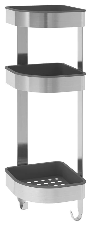 Raft pentru baie Ikea Brogrund 19x58 Inox