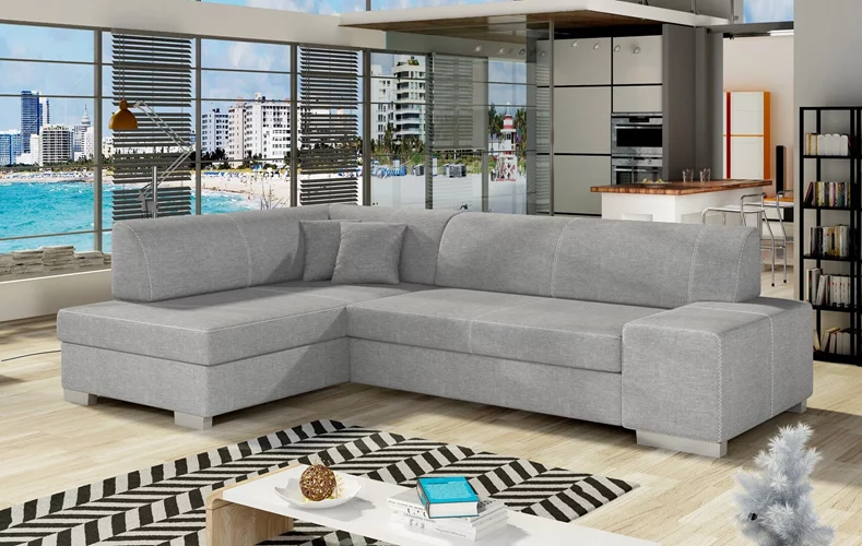 Image Canapea coltar Eltap Fabio Left Sawana 21 Gray