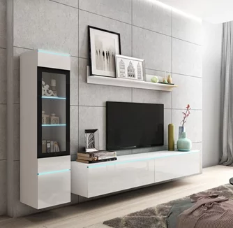 Living Bratex Vera I White/White Gloss