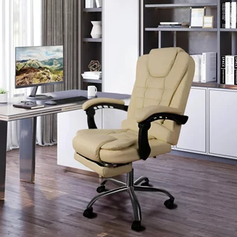 Fotoliu de birou Malatec 23287 Cream
