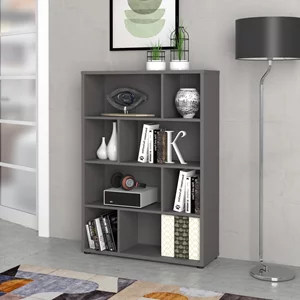 Image Стеллаж Fortuna Claritudo 84.5x121.5x29.1 Grey