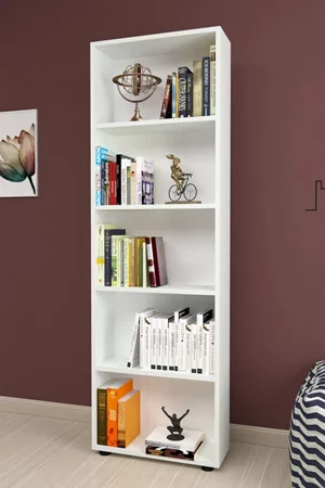 Image Etajera Fabulous 5 Shelves White