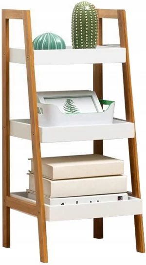 Image Etajera Chomik PHO5827 White/Natural