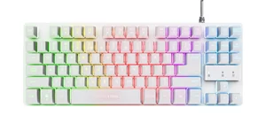 Image Tastatura Trust GXT833W Thado White