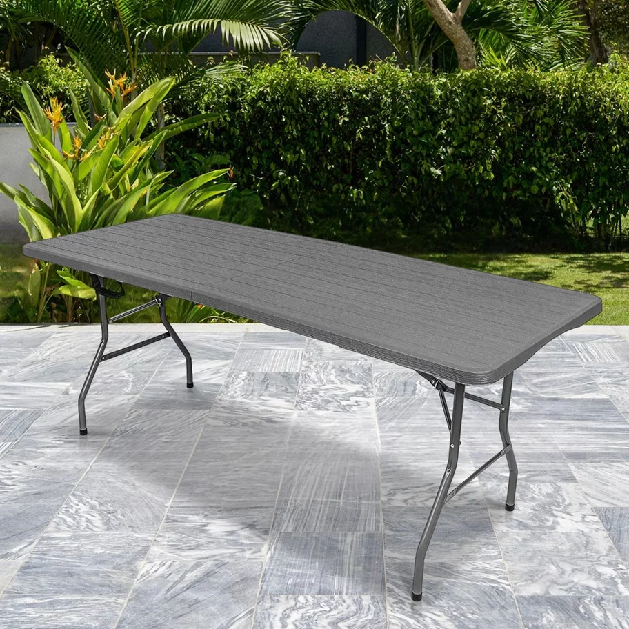 Image Стол Saska Garden 1053752 74x180 Dark Grey