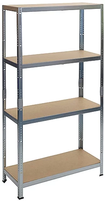 Etajera Strend Pro Regal RAT20 MS 180x90x40см Silver/Brown