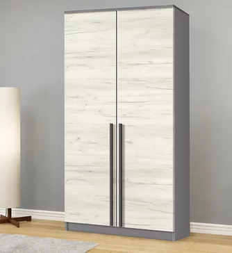 Шкаф Modern Kenon 100 Grey Slate/White Kraft Oak