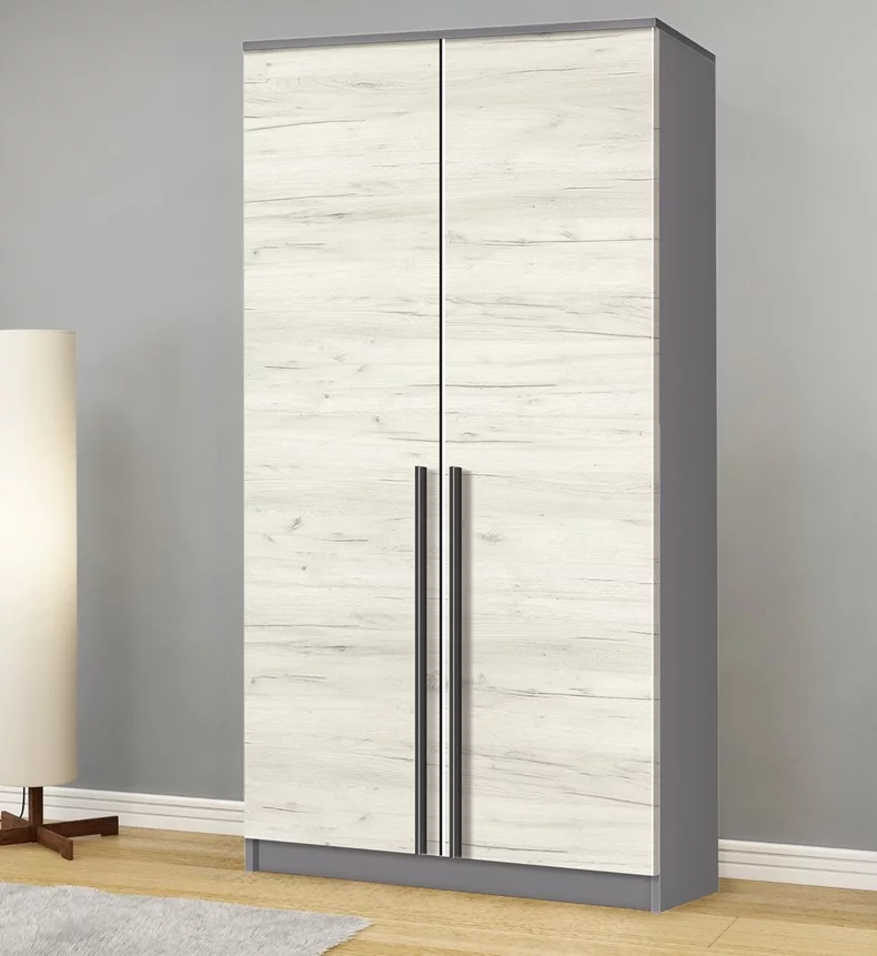 Image Dulap Modern Kenon 100 Grey Slate/White Kraft Oak