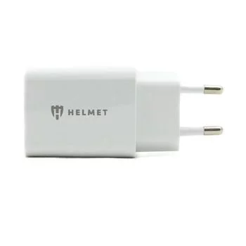 Image Зарядное устройство Helmet 2xUSB 2.4A White
