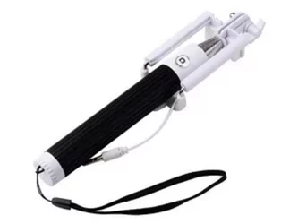 Штатив Helmet Wired Selfie Stick Black/White