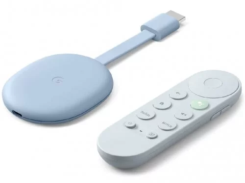 Image ТВ бокс Google Chromecast With Google TV 4K Blue