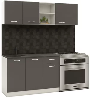 Image Кухня Haaus Kara 1.8 White/Anthracite