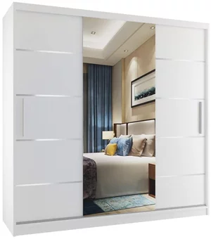 Image Dulap-cupe Belini Premium MT SZP5/1/W/W/0/KLAL White Matt/White