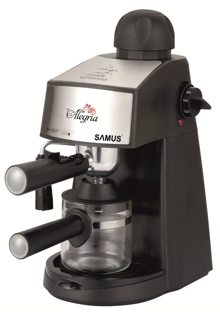Image Кофеварка Samus Alegria Black/Inox