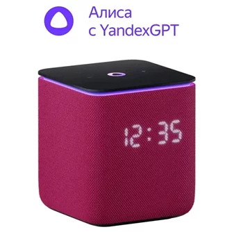 Портативная колонка Yandex Station Midi YNDX-00054 Crimson