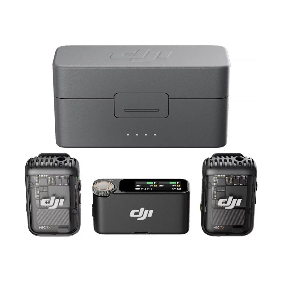Image Microfon DJI Mic 2 (2TX+1RX+Charging Case)