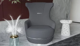 Fotoliu Modalife Veyron Dark Grey