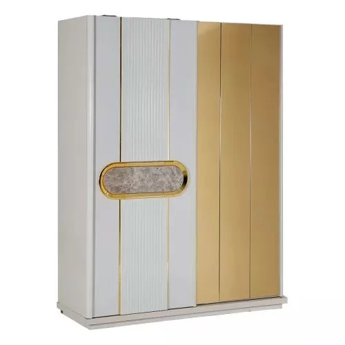 Image Шкаф Modalife Linda White Gold