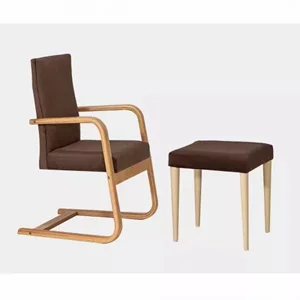 Image Кресло Modalife Konfor + pouf Brown