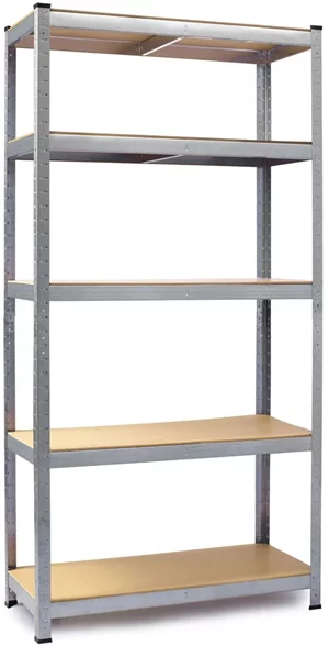 Image Стеллаж Humberg 180x90x40cm Silver