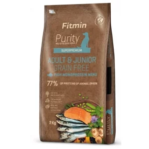 Image Сухой корм для собак Fitmin dog Purity GF Adult & Junior Fish Menu 2 kg