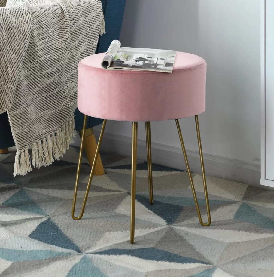 Image Пуф Costway JV11342PI Pink