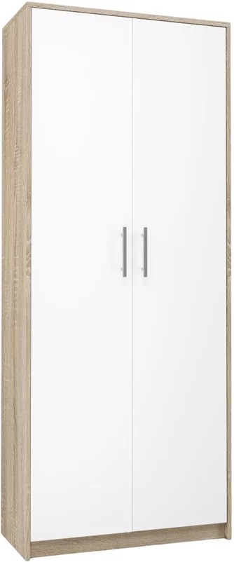Шкаф TopEshop Oliv 2D White Matt/Sonoma Oak