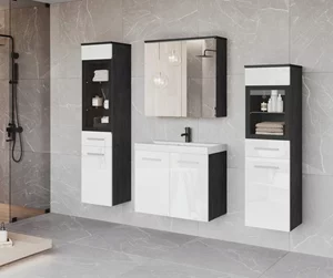 Image Комплект мебели Bratex Madrit II Matera/White Gloss