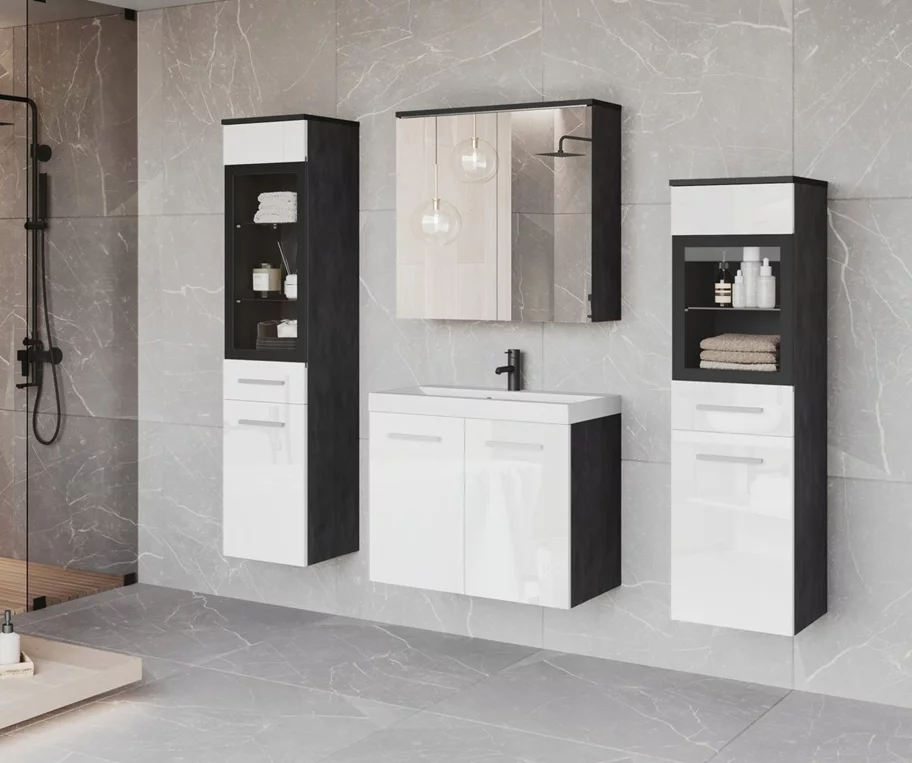 Image Комплект мебели Bratex Madrit II Matera/White Gloss