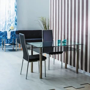 Image Стол для кухни Signal Madras Transparent/Chrome