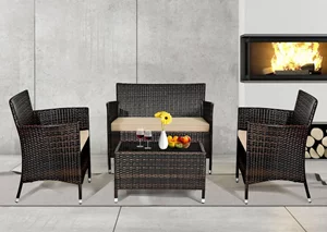 Image Комплект садовой мебели Costway HW67772BN Brown