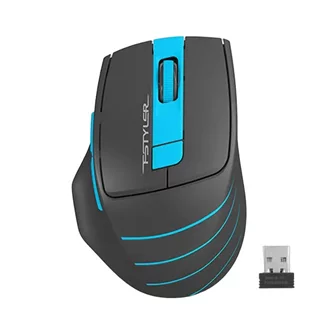 Mouse A4Tech FG30S Silent Grey/Blue