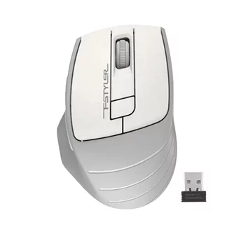 Mouse A4Tech FG30S Silent Grey/White