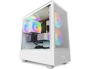 Image Carcasă NZXT H5 Flow RGB White